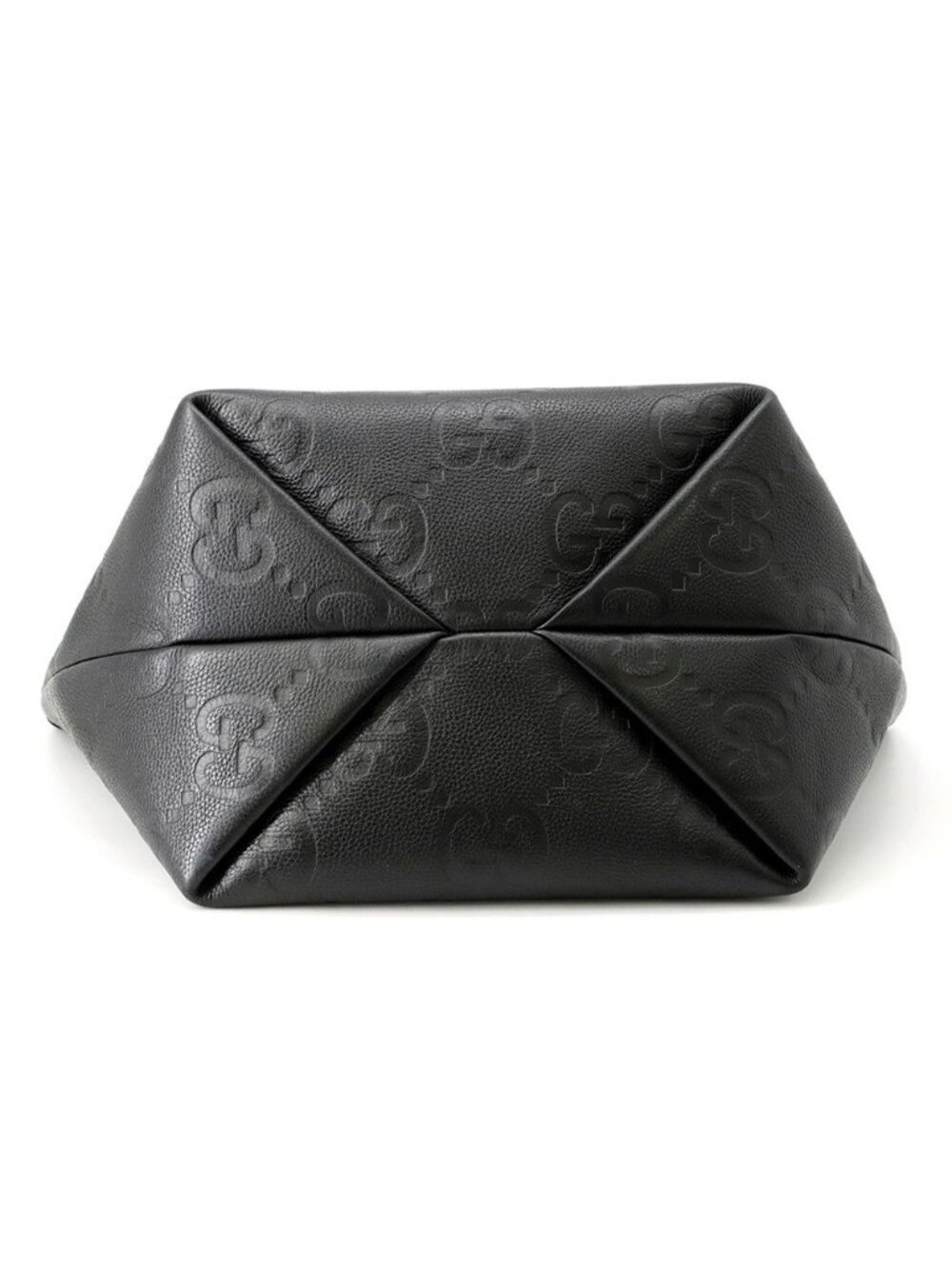 Gucci Tote Jumbo GG Leather Black - Picture 3 of 10
